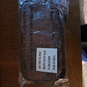 Brown Fanny Pack Bag